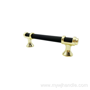 European high-end luxury door handle black